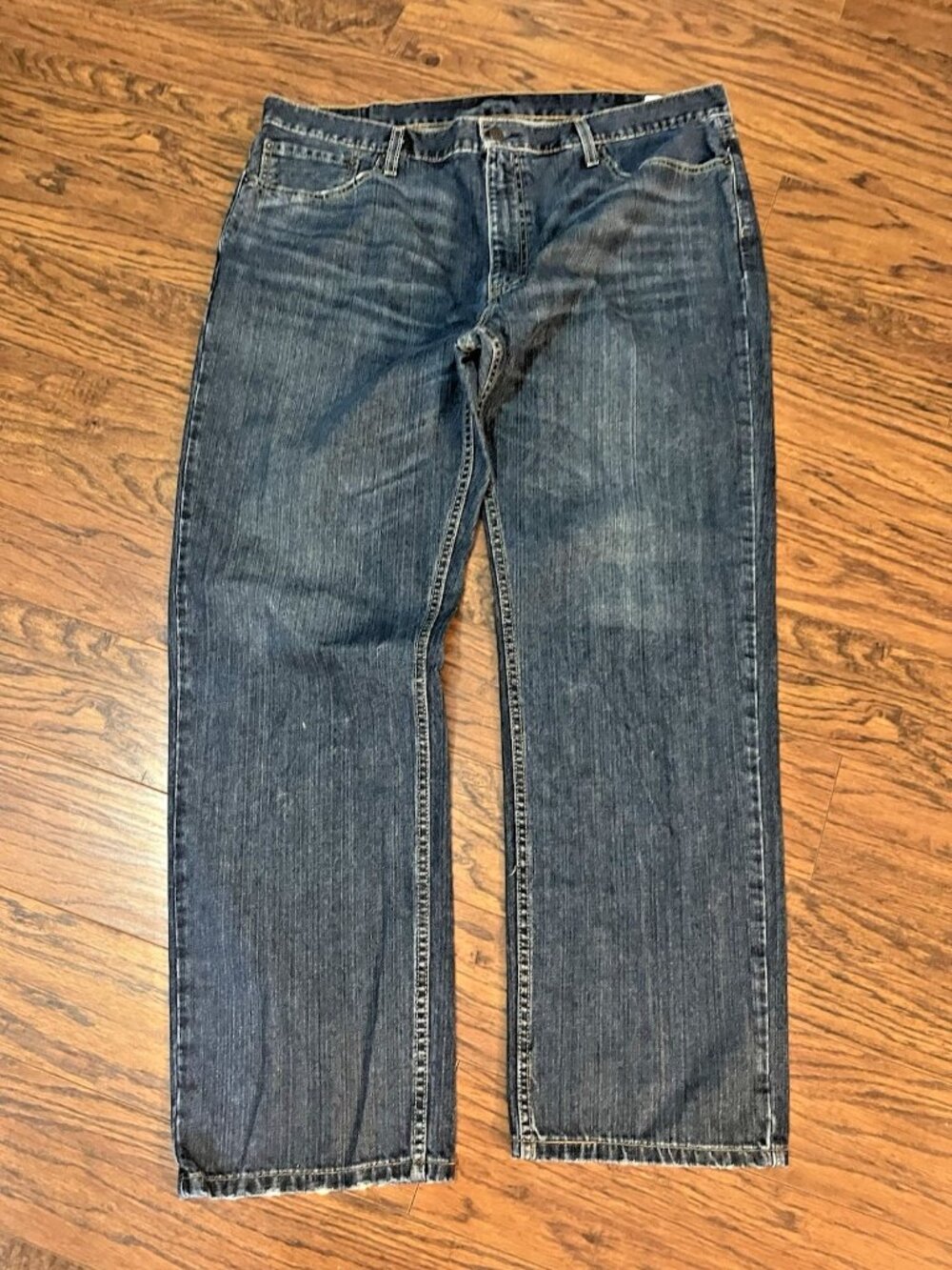 Levi's Jeans 559 Relaxed Straight Leg Jeans Men's Size 42x32 Blue Denim U31h